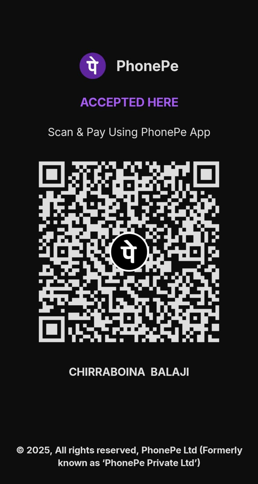 UPI Payment QR Code